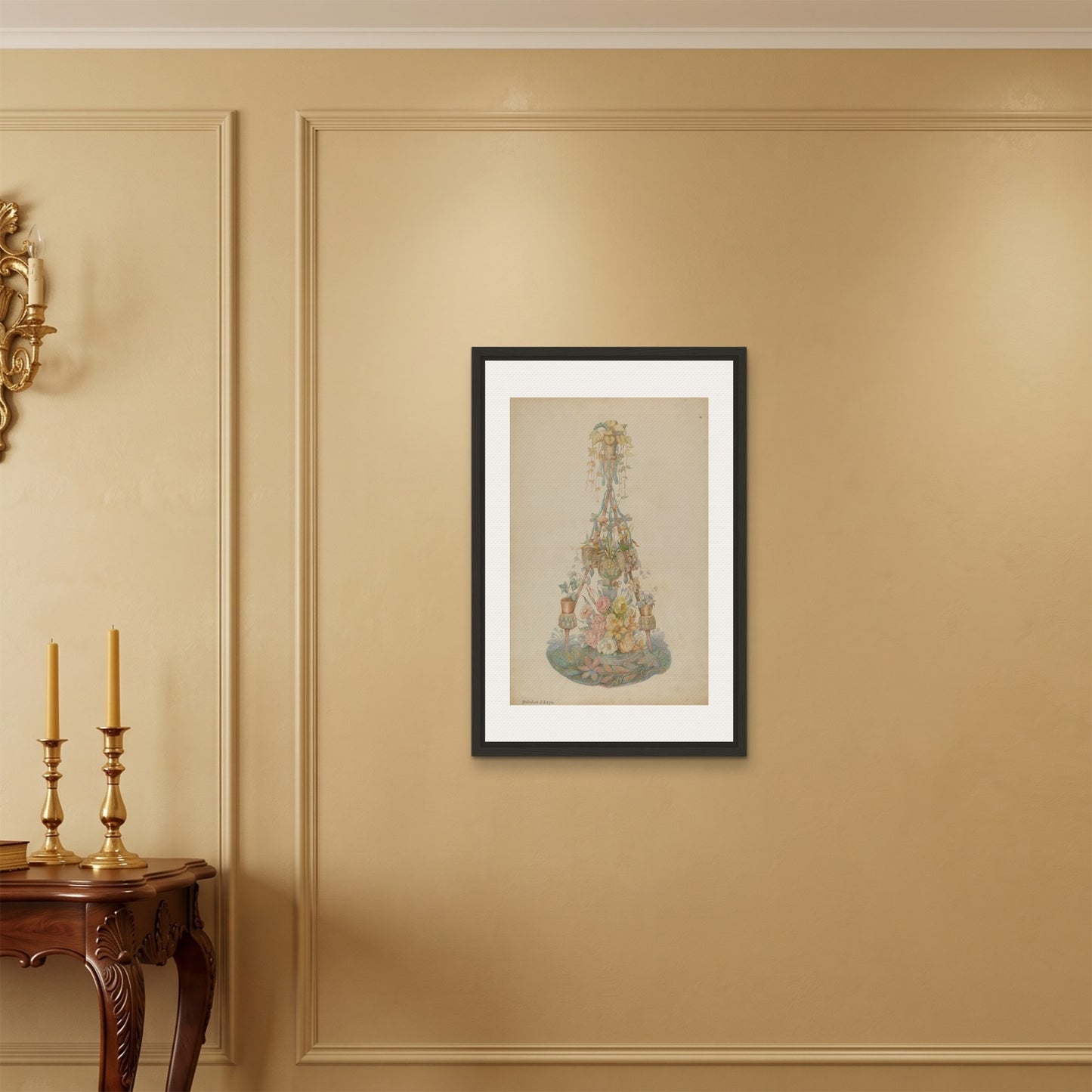 Orlonzo - FRAMED CANVAS BLACK 50x75cm20x30 ROOM