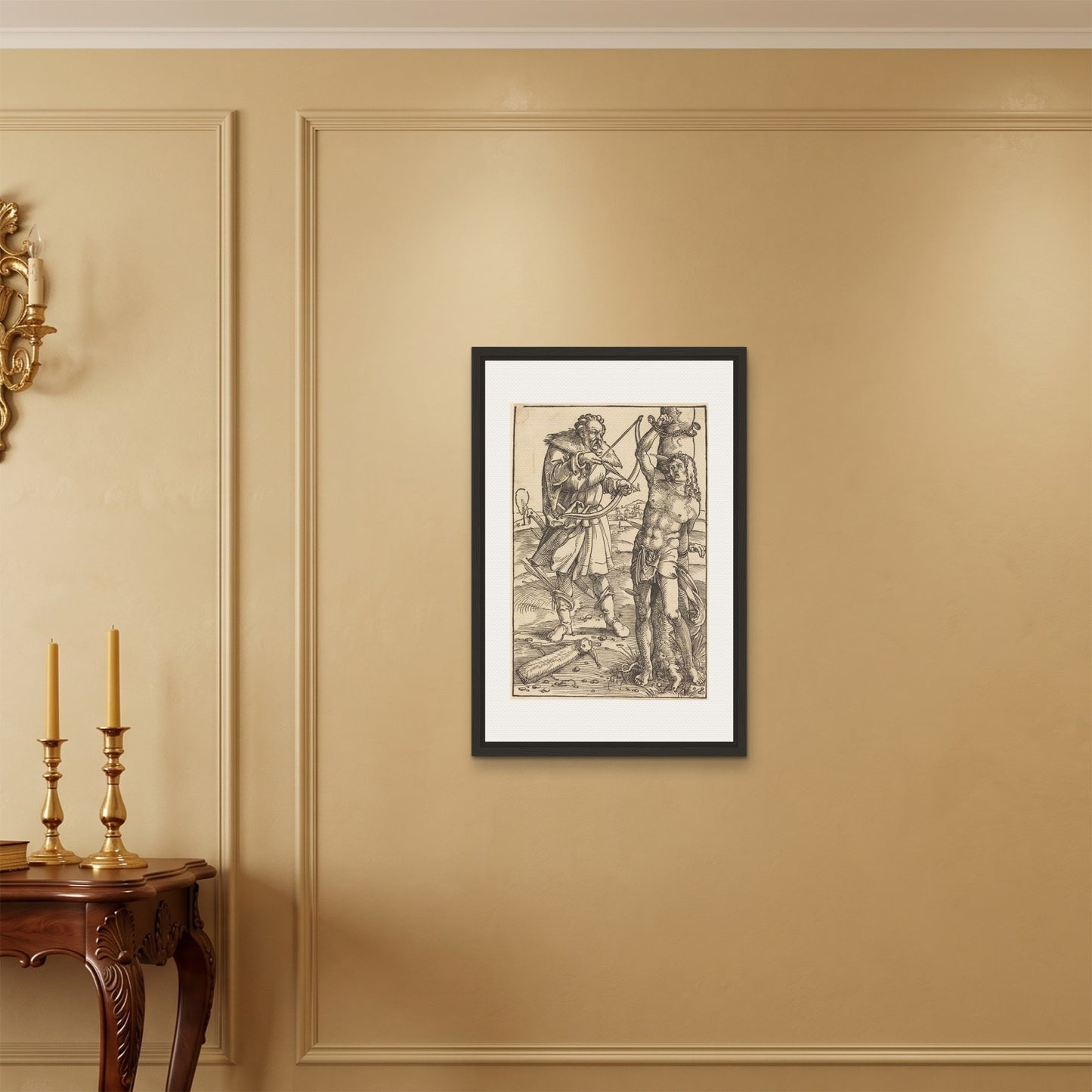 Orlonzo - FRAMED CANVAS BLACK 50x75cm20x30 ROOM