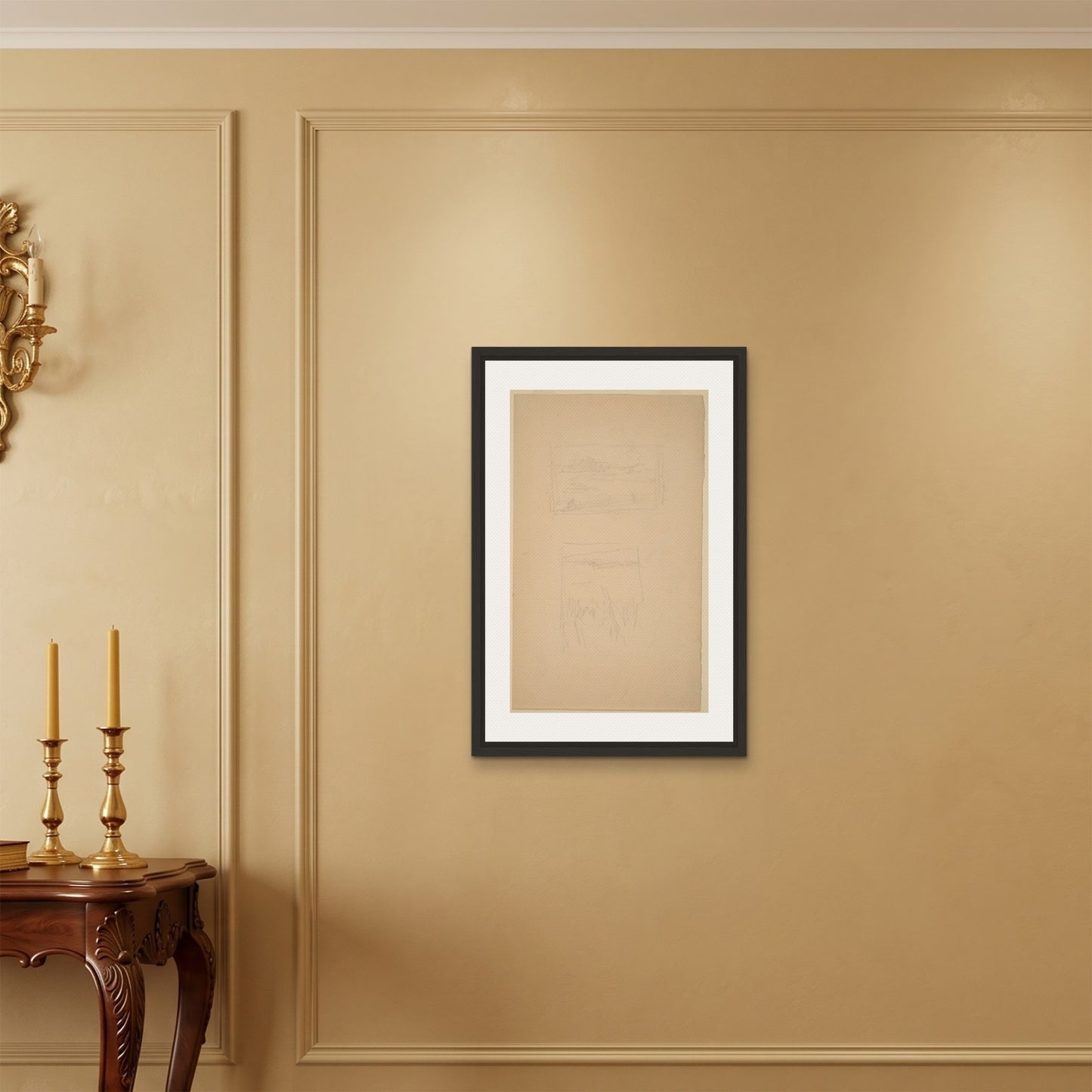 Orlonzo - FRAMED CANVAS BLACK 50x75cm20x30 ROOM