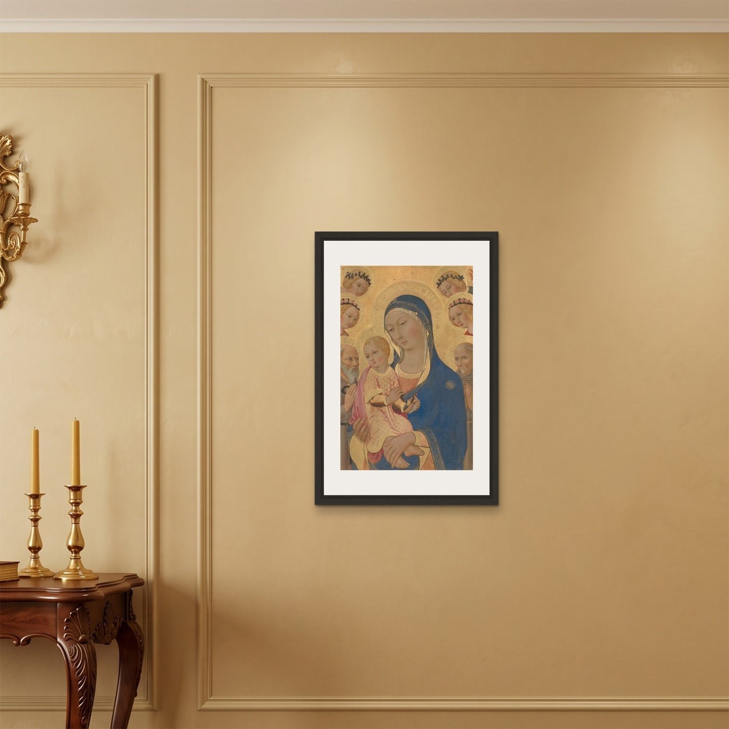 Orlonzo - FRAMED CANVAS BLACK 50x75cm20x30 ROOM