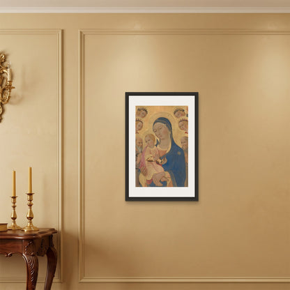 Orlonzo - FRAMED CANVAS BLACK 50x75cm20x30 ROOM