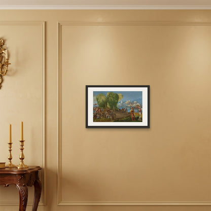 Orlonzo - FRAMED CANVAS BLACK 6040cm2416 ROOM