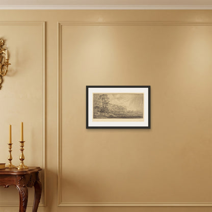 Orlonzo - FRAMED CANVAS BLACK 6040cm2416 ROOM