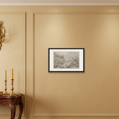 Orlonzo - FRAMED CANVAS BLACK 6040cm2416 ROOM