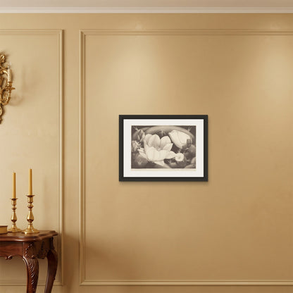 Orlonzo - FRAMED CANVAS BLACK 6045cm2418 ROOM