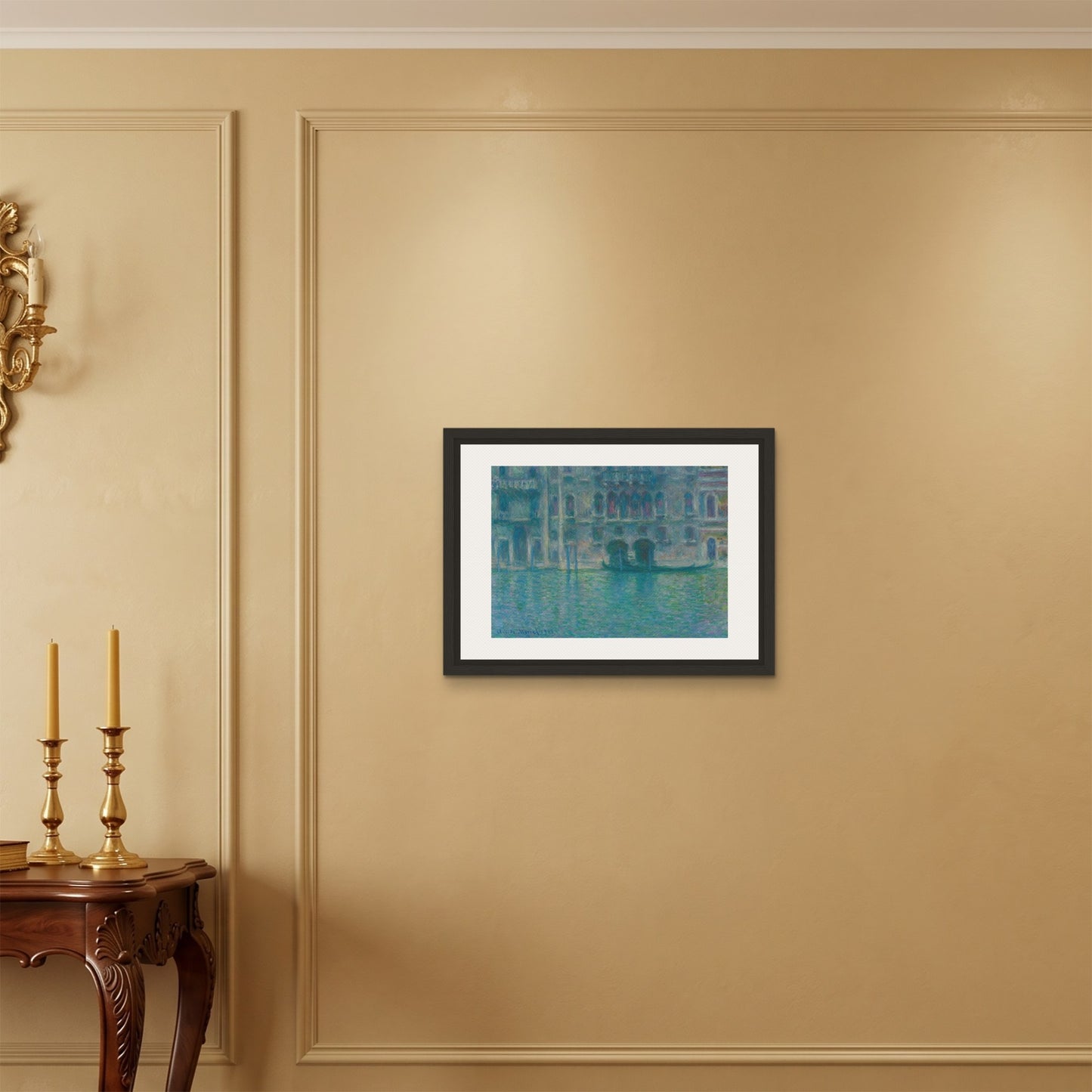 Orlonzo - FRAMED CANVAS BLACK 6045cm2418 ROOM