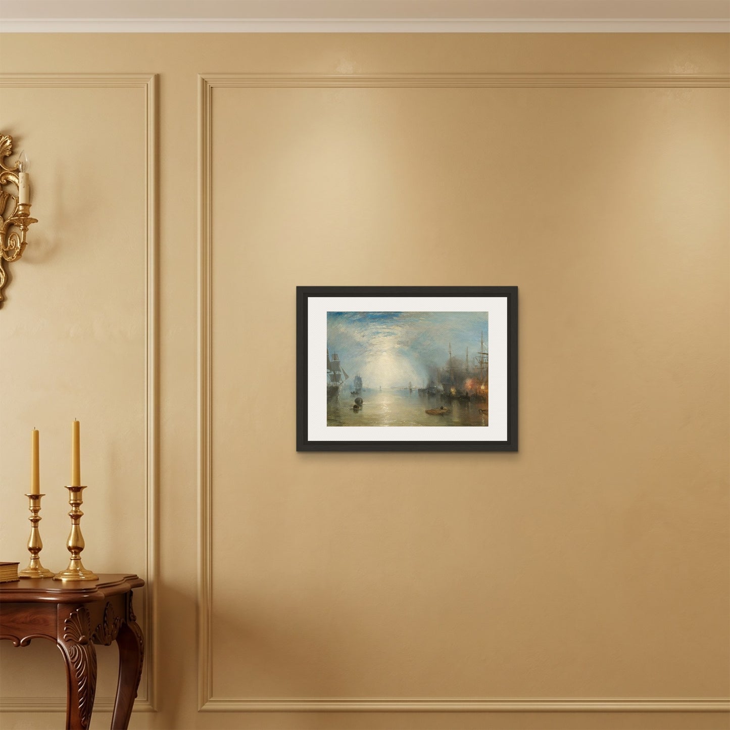 Orlonzo - FRAMED CANVAS BLACK 6045cm2418 ROOM