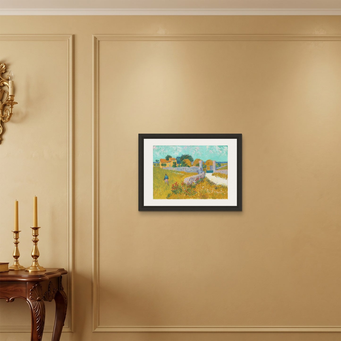 Orlonzo - FRAMED CANVAS BLACK 6045cm2418 ROOM