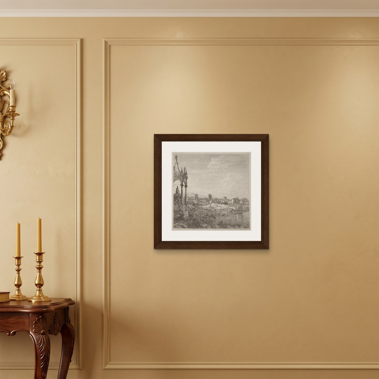 Orlonzo - FRAMED CANVAS BLACK 6060cm2424 ROOM