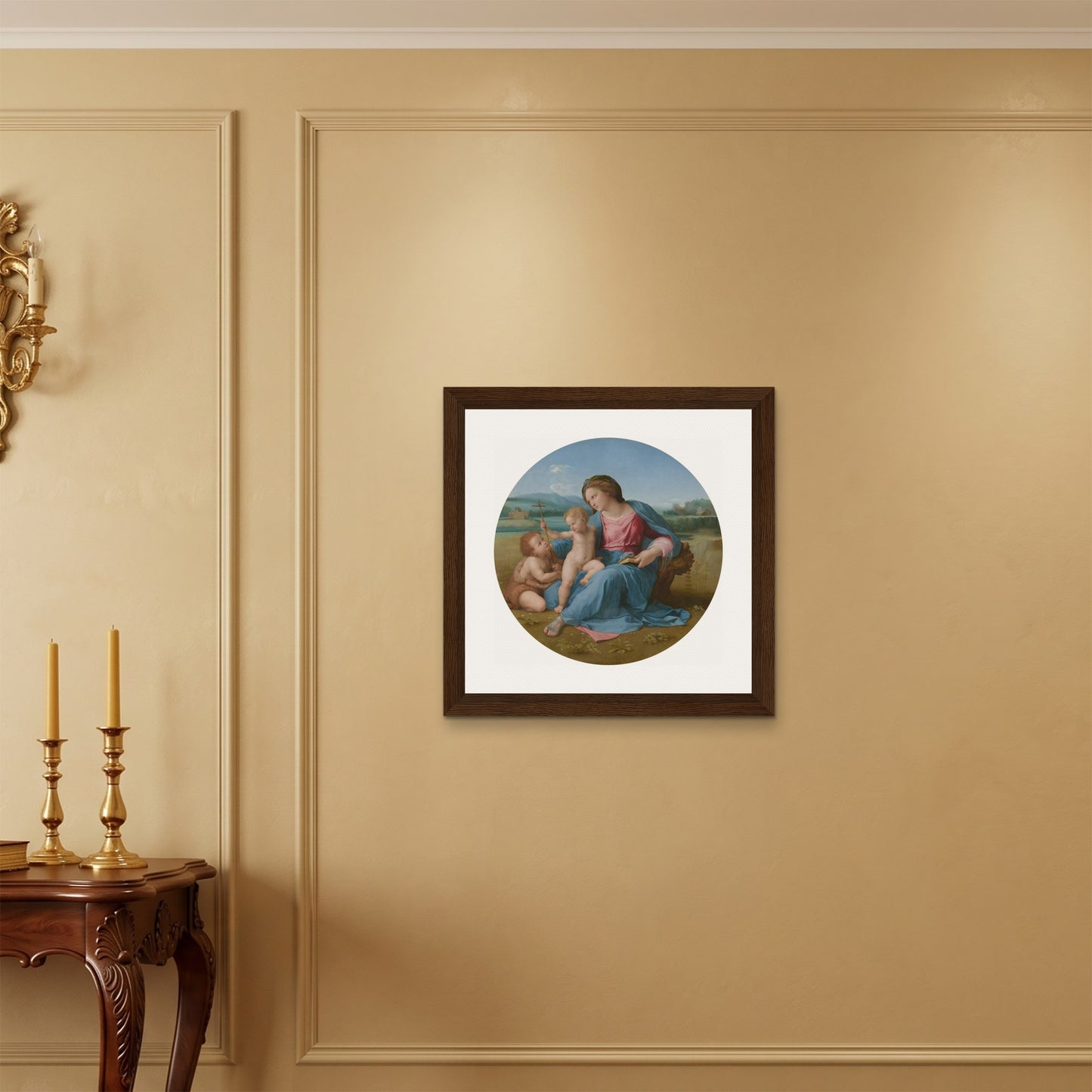 Orlonzo - FRAMED CANVAS BLACK 60x60cm24x24 ROOM