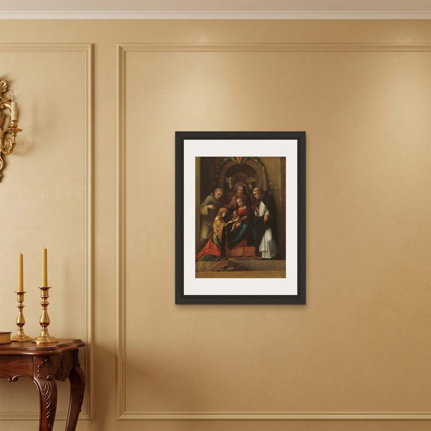Orlonzo - FRAMED CANVAS BLACK 60x80cm24x32 ROOM