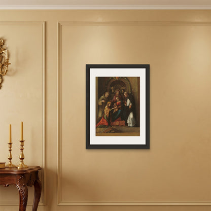 Orlonzo - FRAMED CANVAS BLACK 60x80cm24x32 ROOM