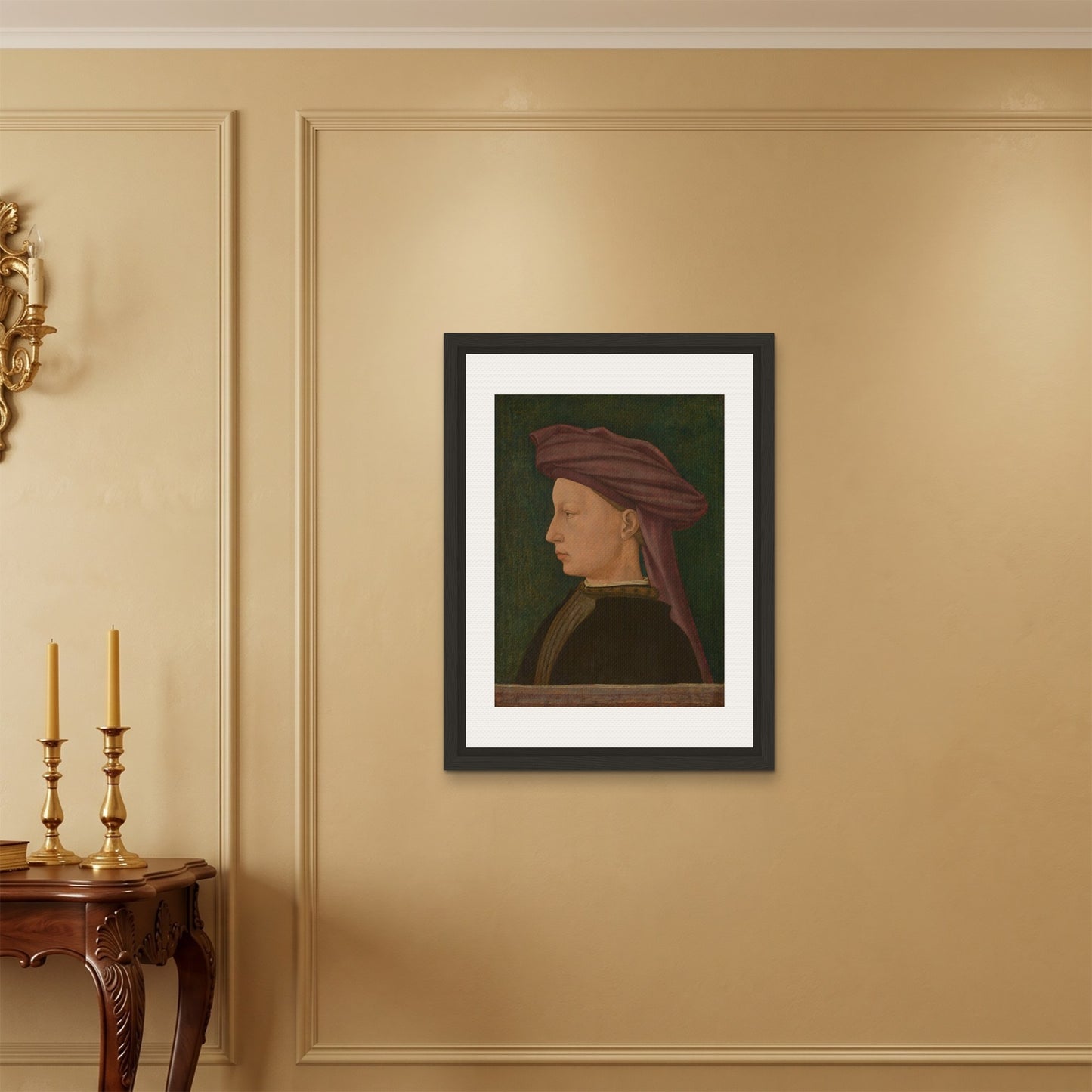 Orlonzo - FRAMED CANVAS BLACK 60x80cm24x32 ROOM