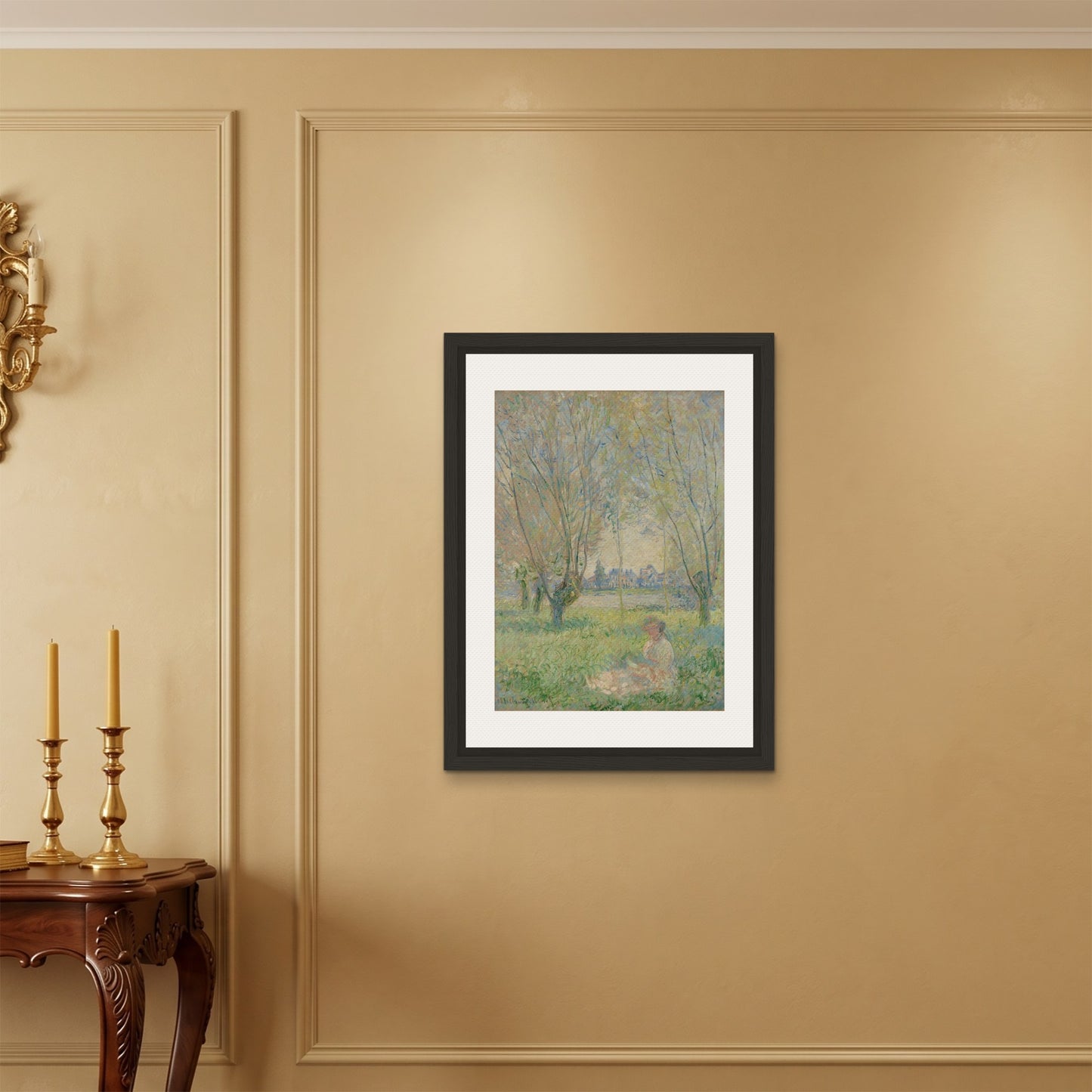Orlonzo - FRAMED CANVAS BLACK 60x80cm24x32 ROOM