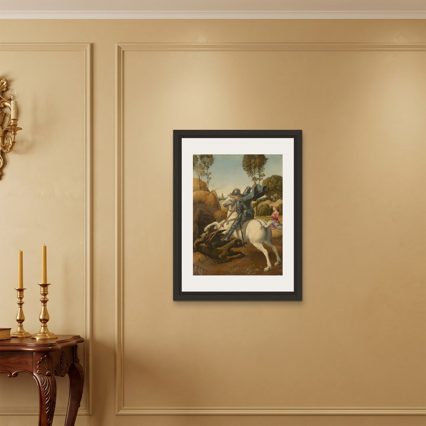 Orlonzo - FRAMED CANVAS BLACK 60x80cm24x32 ROOM
