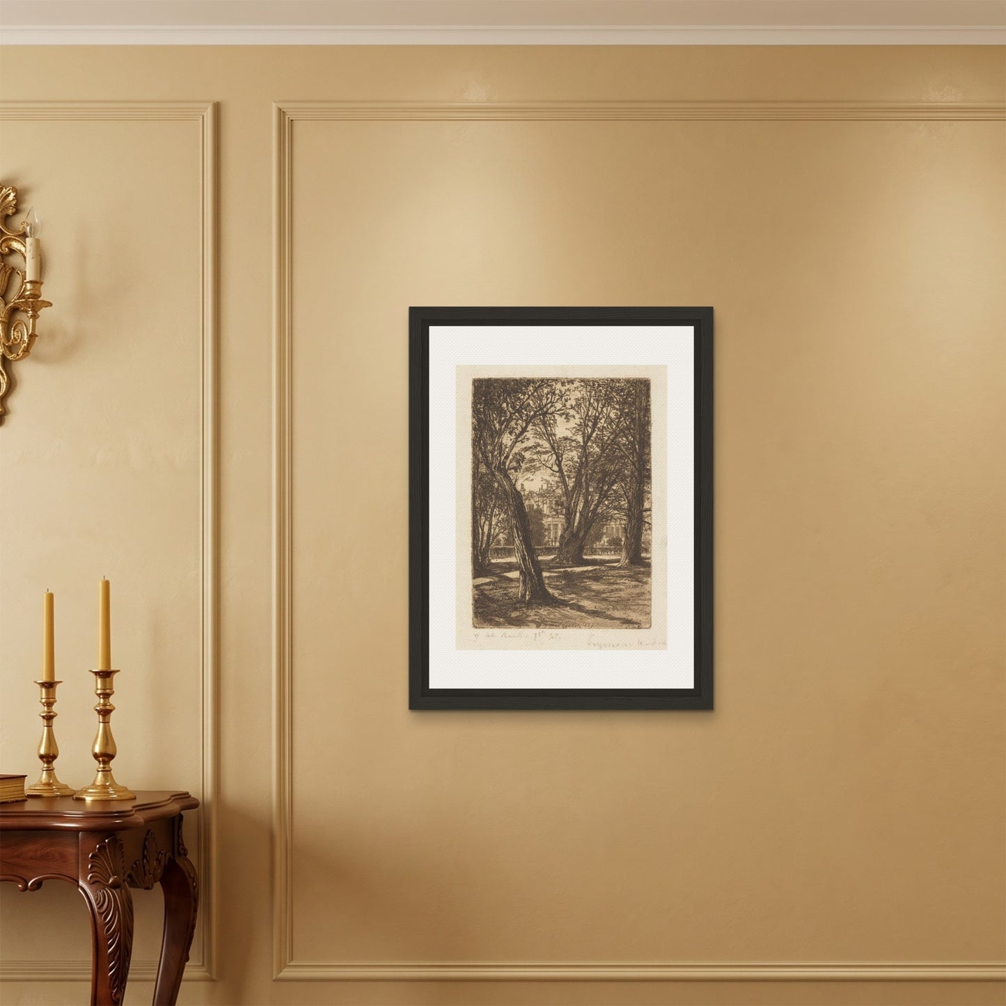 Orlonzo - FRAMED CANVAS BLACK 60x80cm24x32 ROOM