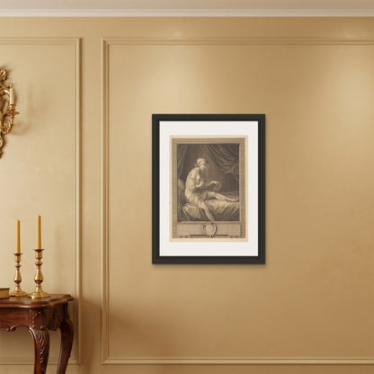 Orlonzo - FRAMED CANVAS BLACK 60x80cm24x32 ROOM