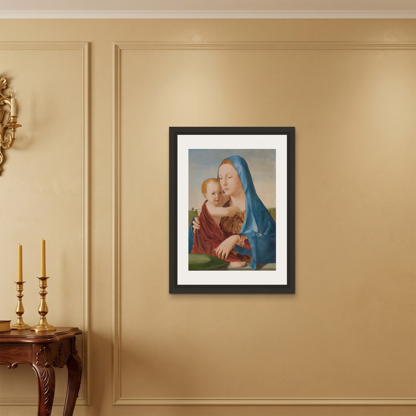 Orlonzo - FRAMED CANVAS BLACK 60x80cm24x32 ROOM
