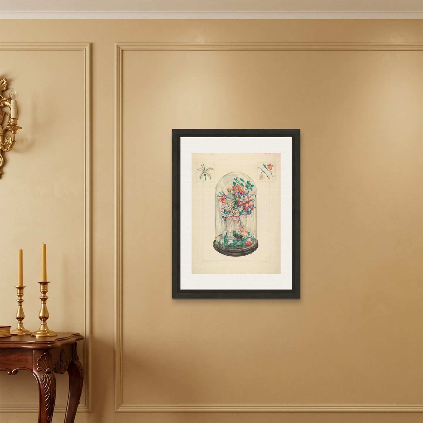 Orlonzo - FRAMED CANVAS BLACK 60x80cm24x32 ROOM