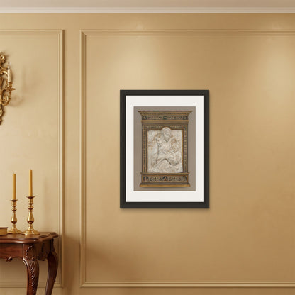 Orlonzo - FRAMED CANVAS BLACK 60x80cm24x32 ROOM