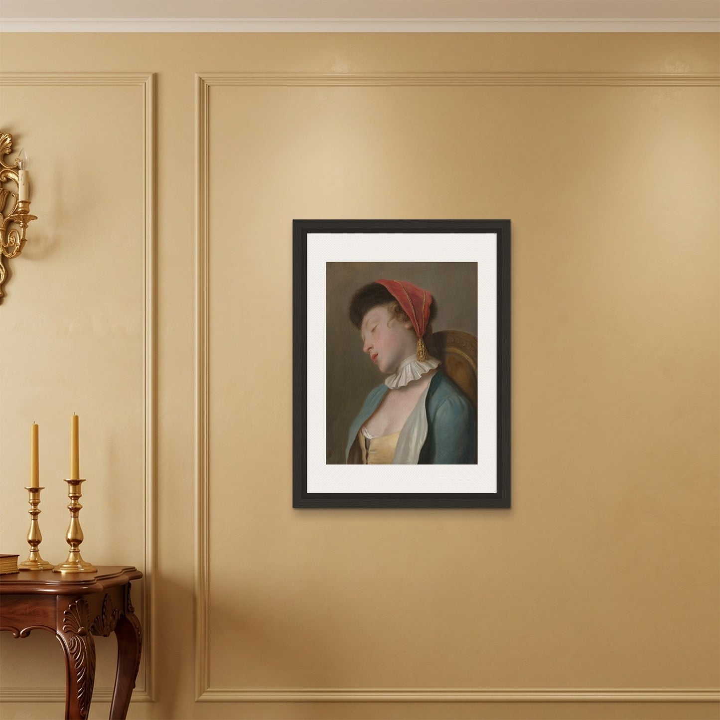 Orlonzo - FRAMED CANVAS BLACK 60x80cm24x32 ROOM