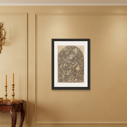 Orlonzo - FRAMED CANVAS BLACK 60x80cm24x32 ROOM