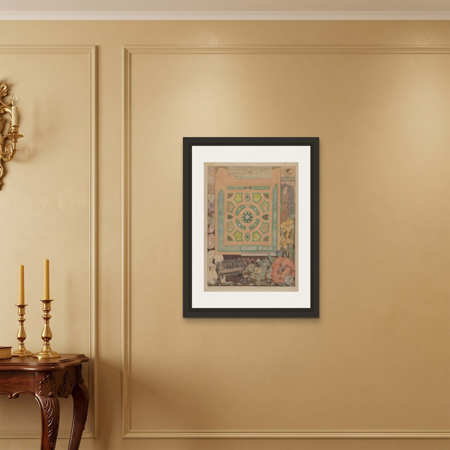Orlonzo - FRAMED CANVAS BLACK 60x80cm24x32 ROOM