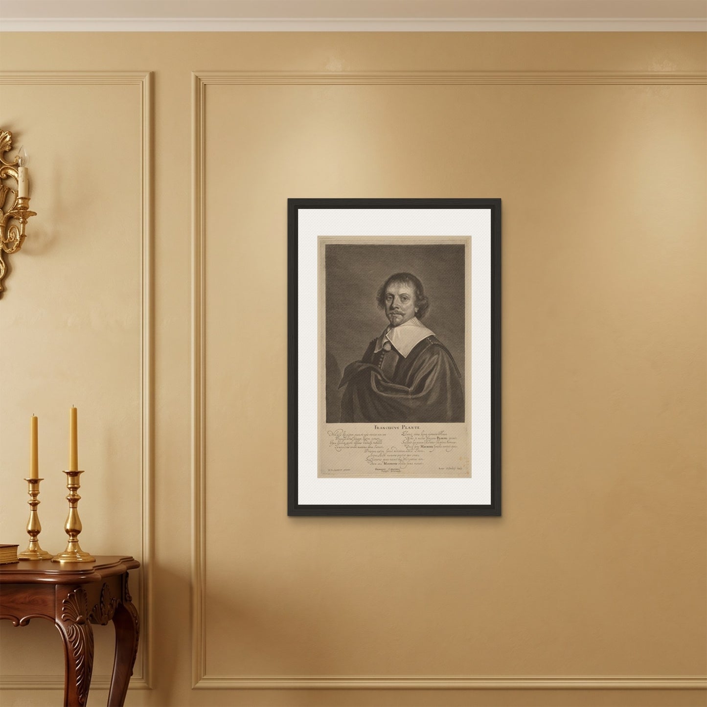Orlonzo - FRAMED CANVAS BLACK 60x90cm24x36 ROOM