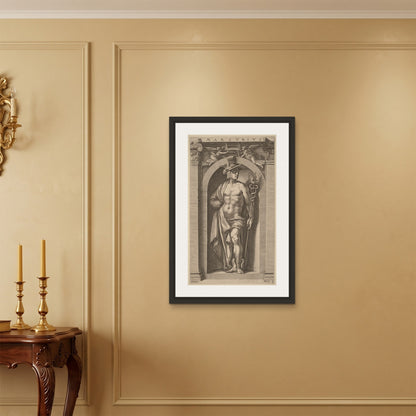 Orlonzo - FRAMED CANVAS BLACK 60x90cm24x36 ROOM
