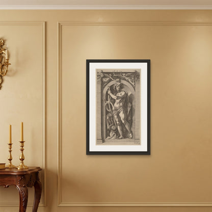 Orlonzo - FRAMED CANVAS BLACK 60x90cm24x36 ROOM