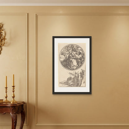 Orlonzo - FRAMED CANVAS BLACK 60x90cm24x36 ROOM
