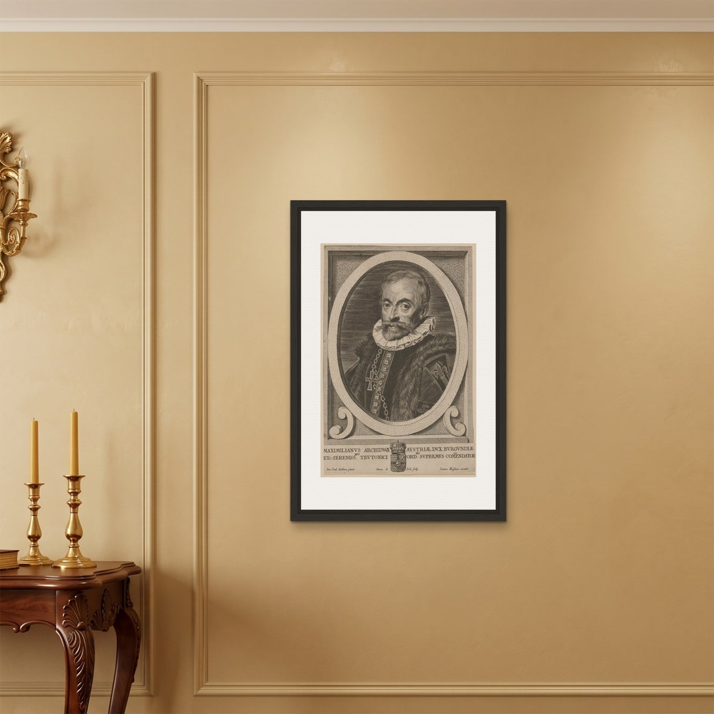 Orlonzo - FRAMED CANVAS BLACK 60x90cm24x36 ROOM