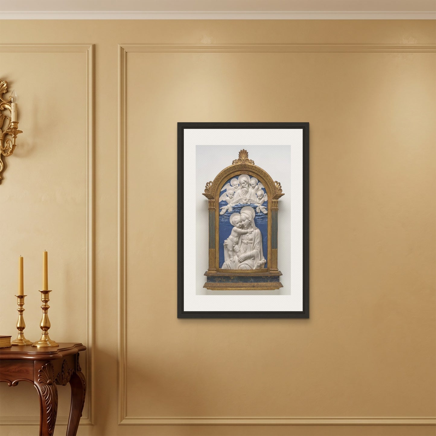 Orlonzo - FRAMED CANVAS BLACK 60x90cm24x36 ROOM