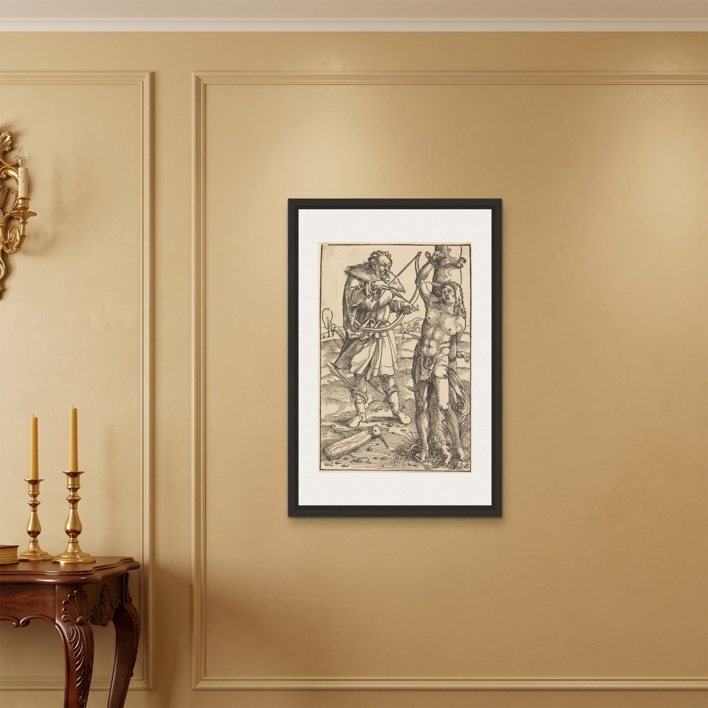 Orlonzo - FRAMED CANVAS BLACK 60x90cm24x36 ROOM