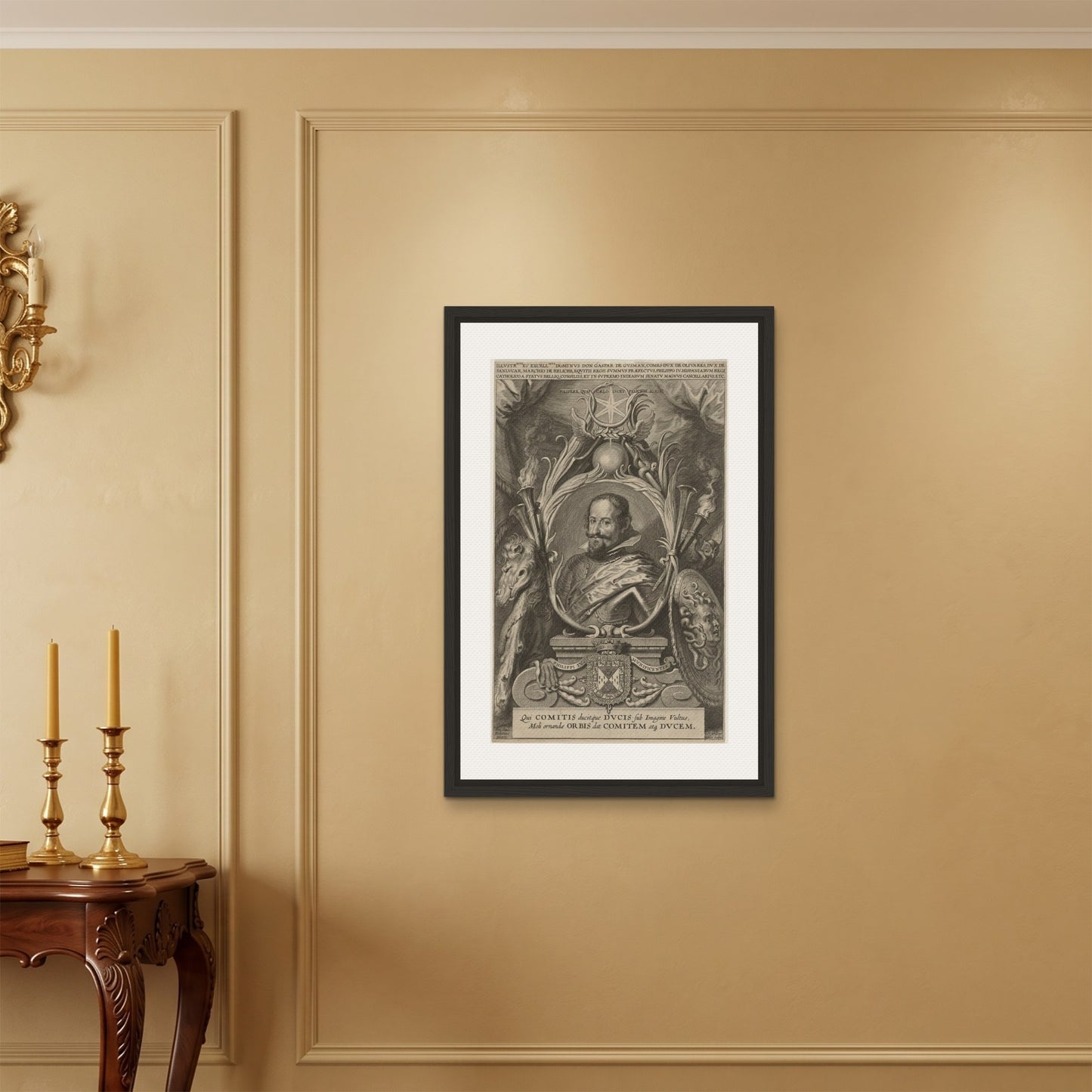 Orlonzo - FRAMED CANVAS BLACK 60x90cm24x36 ROOM