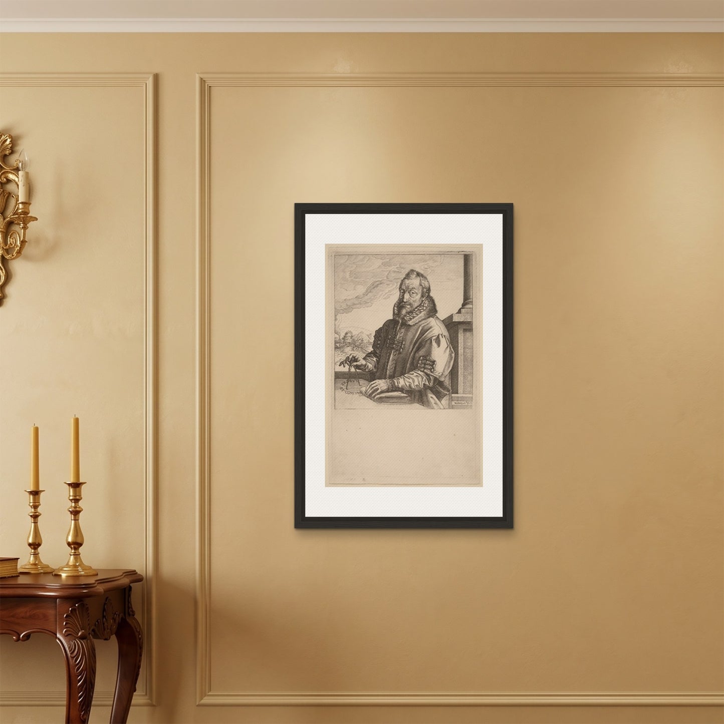 Orlonzo - FRAMED CANVAS BLACK 60x90cm24x36 ROOM