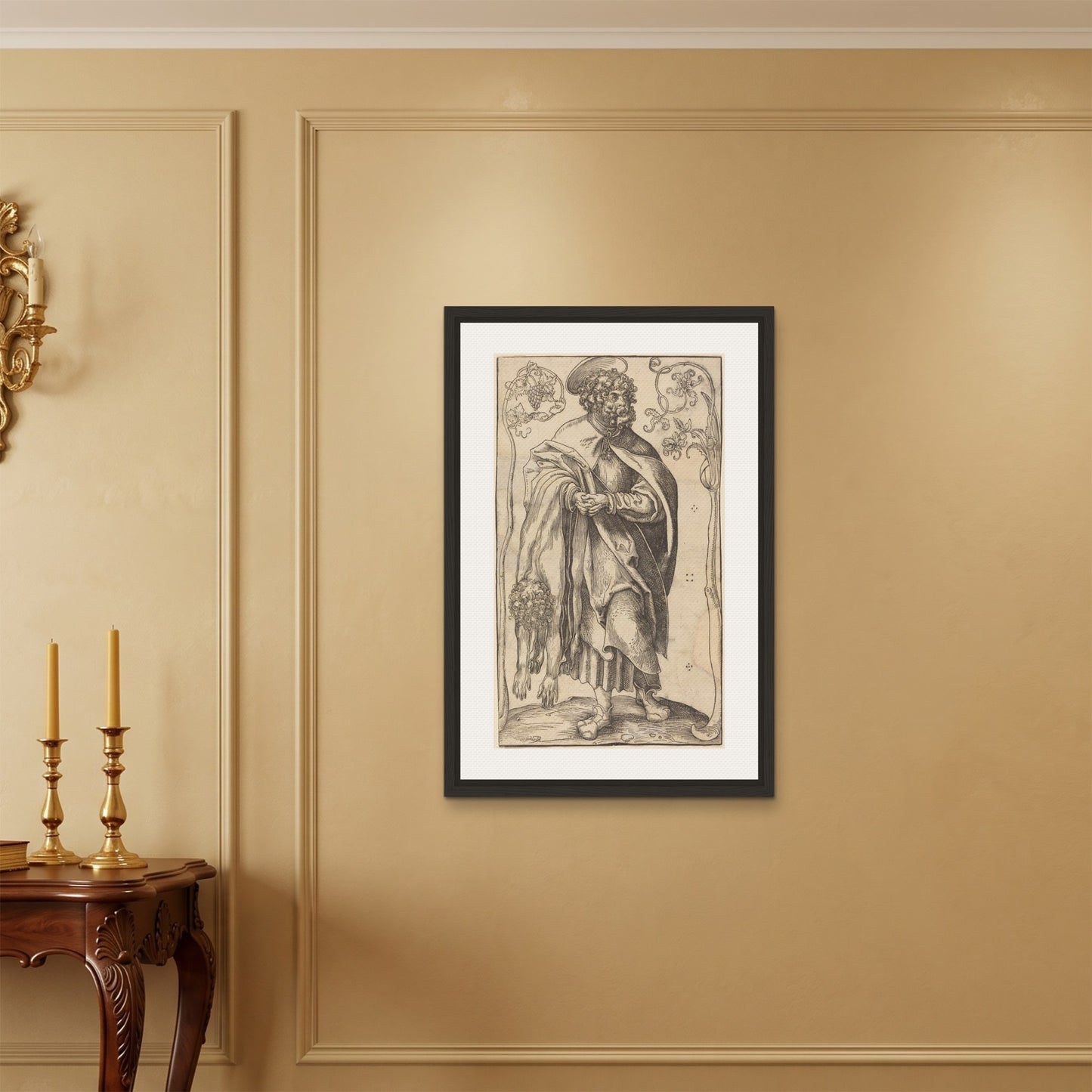 Orlonzo - FRAMED CANVAS BLACK 60x90cm24x36 ROOM