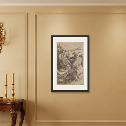 Orlonzo - FRAMED CANVAS BLACK 60x90cm24x36 ROOM