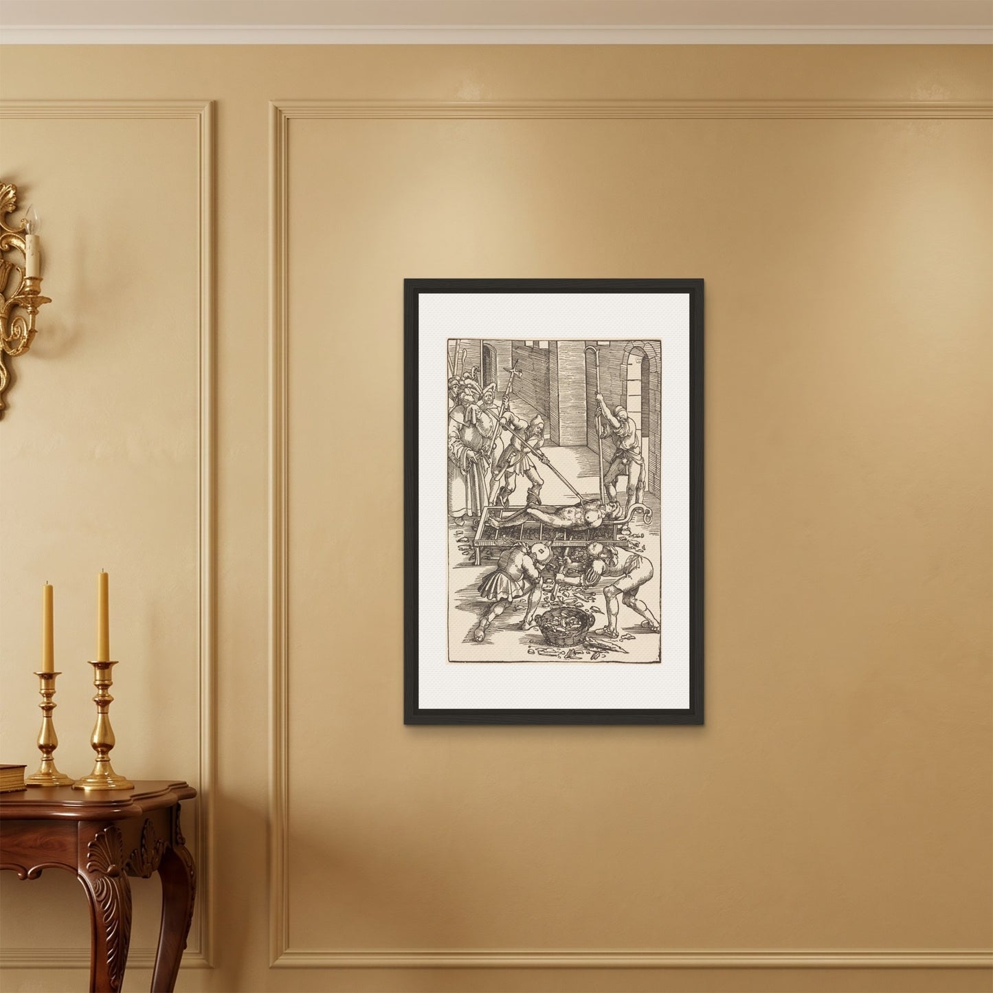 Orlonzo - FRAMED CANVAS BLACK 60x90cm24x36 ROOM