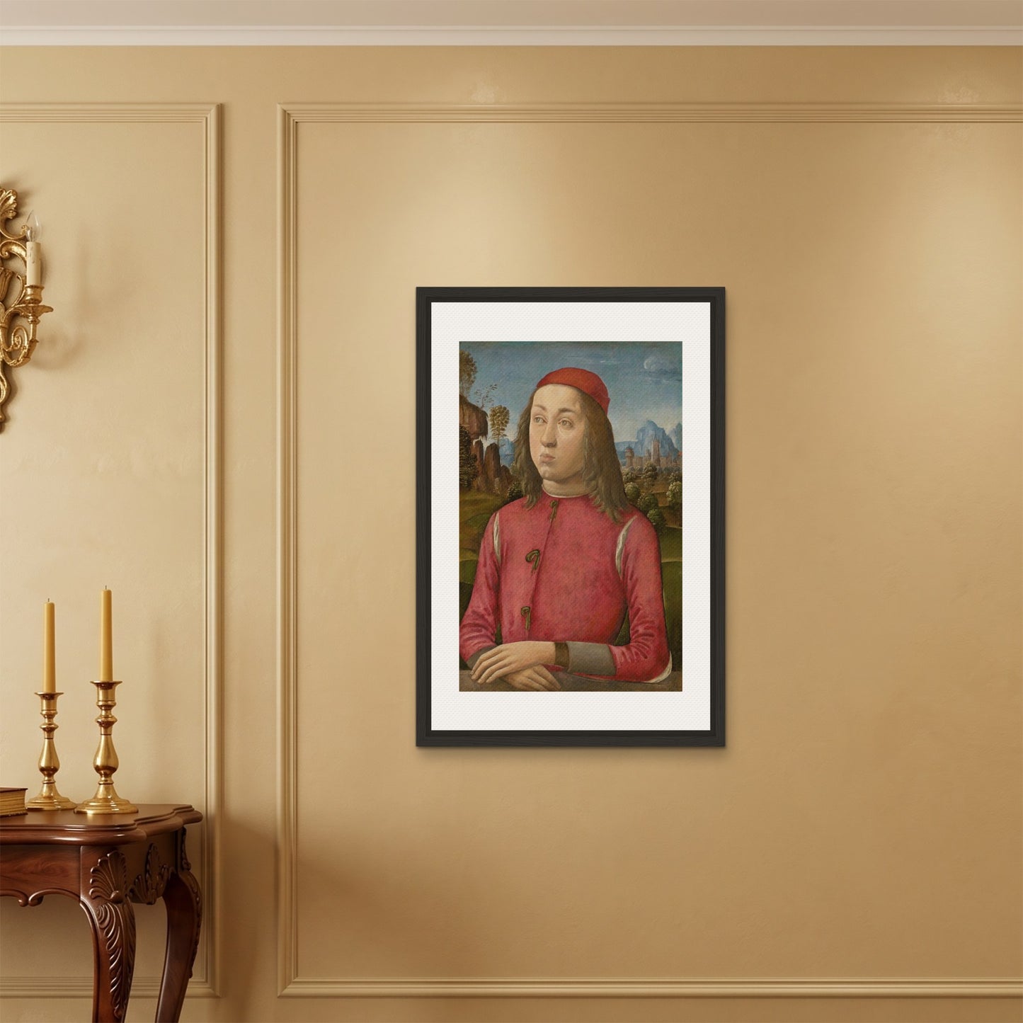 Orlonzo - FRAMED CANVAS BLACK 60x90cm24x36 ROOM