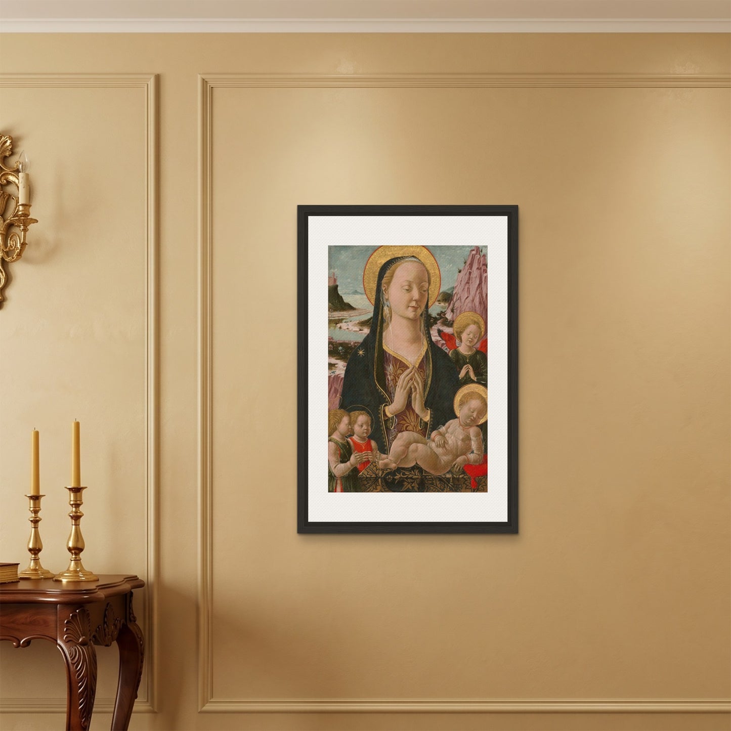 Orlonzo - FRAMED CANVAS BLACK 60x90cm24x36 ROOM
