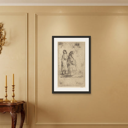 Orlonzo - FRAMED CANVAS BLACK 60x90cm24x36 ROOM