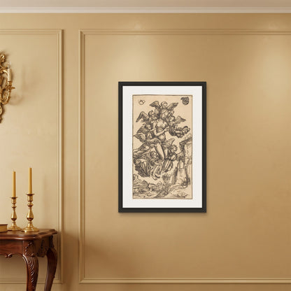 Orlonzo - FRAMED CANVAS BLACK 60x90cm24x36 ROOM