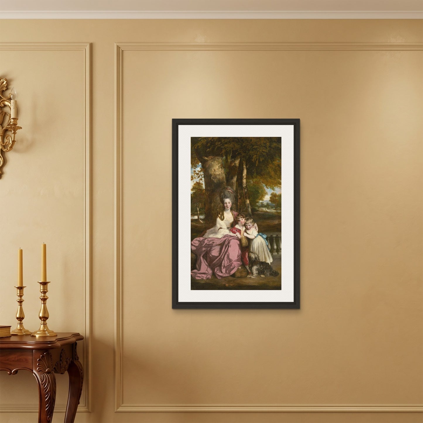 Orlonzo - FRAMED CANVAS BLACK 60x90cm24x36 ROOM