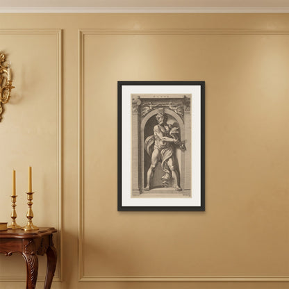 Orlonzo - FRAMED CANVAS BLACK 60x90cm24x36 ROOM