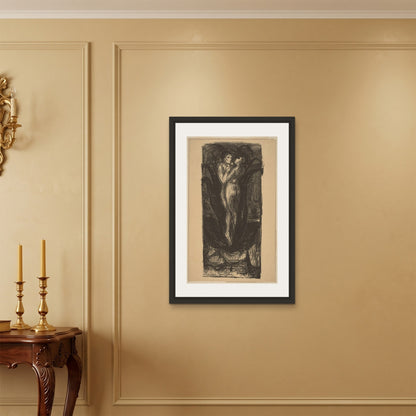 Orlonzo - FRAMED CANVAS BLACK 60x90cm24x36 ROOM
