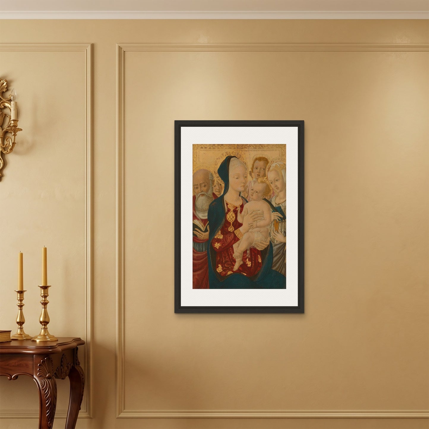 Orlonzo - FRAMED CANVAS BLACK 60x90cm24x36 ROOM
