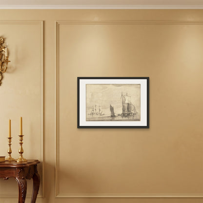 Orlonzo - FRAMED CANVAS BLACK 7050cm2820 ROOM
