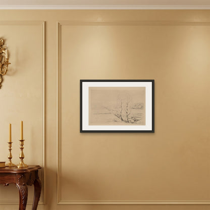 Orlonzo - FRAMED CANVAS BLACK 7050cm2820 ROOM