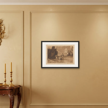 Orlonzo - FRAMED CANVAS BLACK 7050cm2820 ROOM